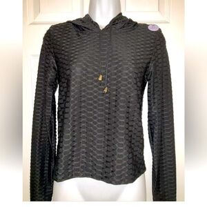 Bella Movement BEYOND-THE-GYM Pullover Hoodie S/M‎ Slimming Fit. NWT